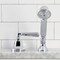 Kingston Brass KSK4301HLTR Transfer Valve Set For Roman Tub Filler, Polished Chrome KSK4301HLTR - alternate 3